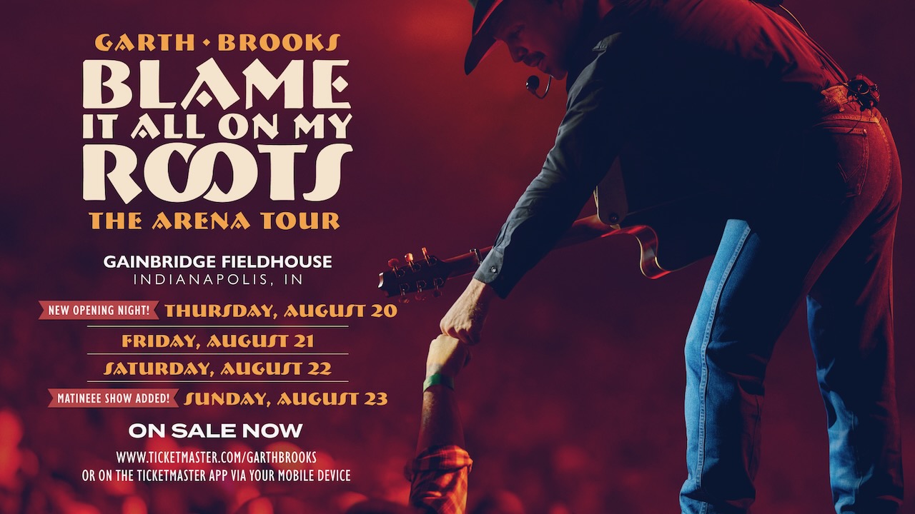 Garth Brooks Expands Tour With Additional Indianapolis Shows