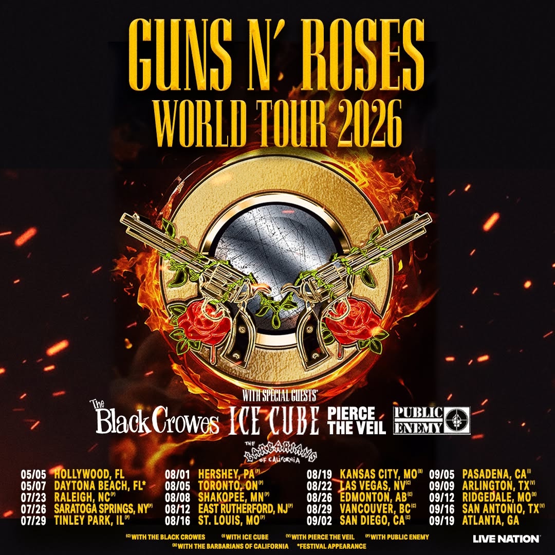 Guns N Roses 2026 Tour Tickets Available Now
