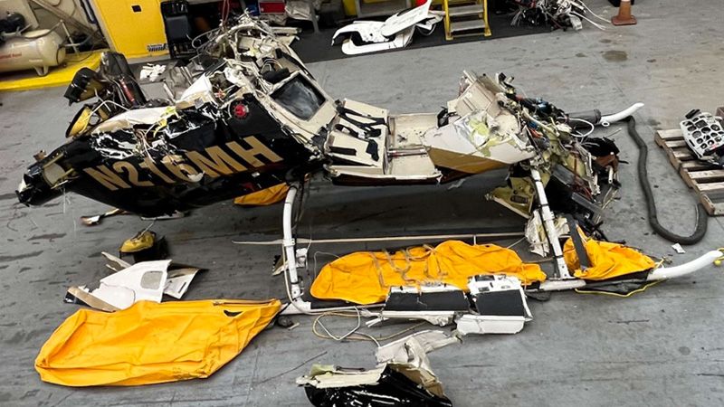 Helicopter Crashes Into Hudson After Brief Bird-Related Detour