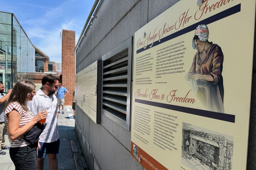 Historical Accuracy Now Includes Slavery At Founding Father's House