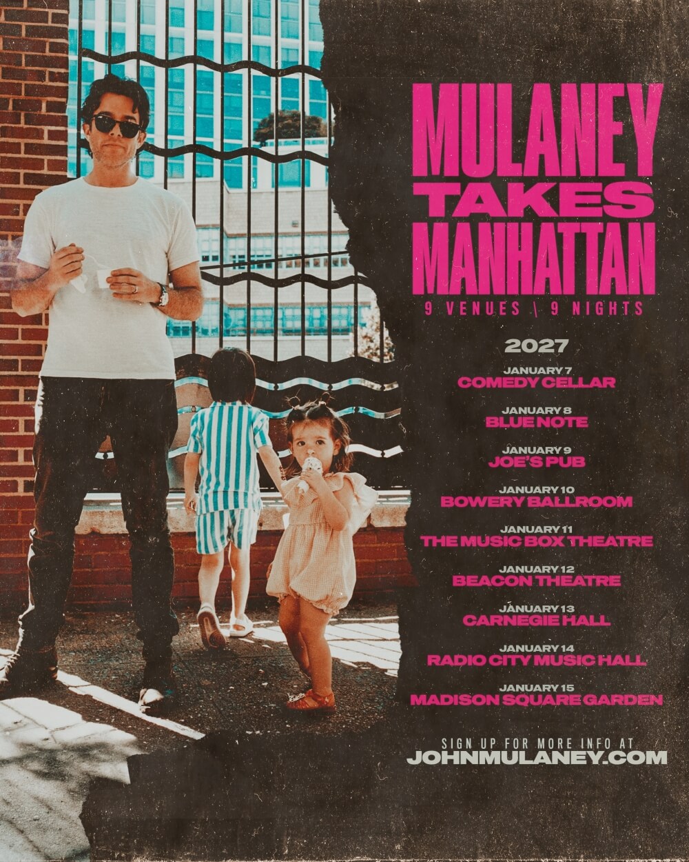 John Mulaney Hits NYC With 2027 Mulaney Takes Manhattan Tour