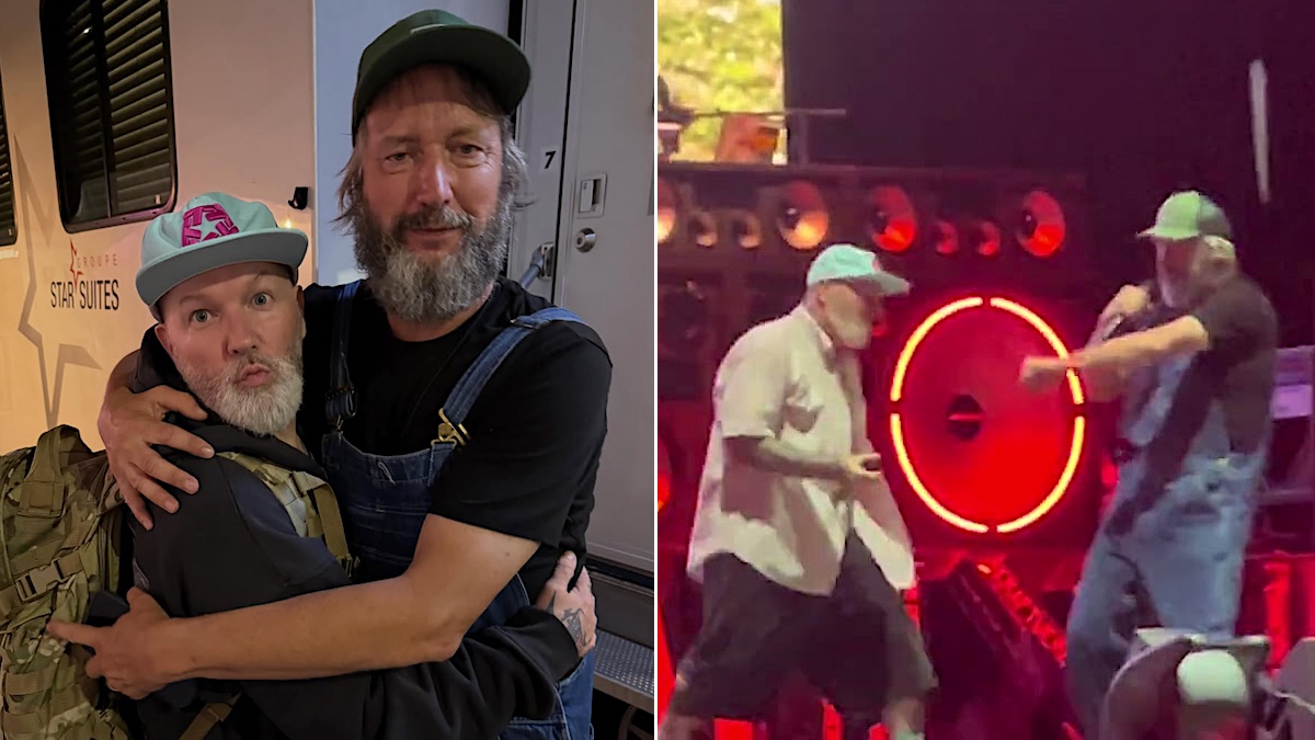Limp Bizkit Performs Rollin with Tom Green at Ottawa Bluesfest