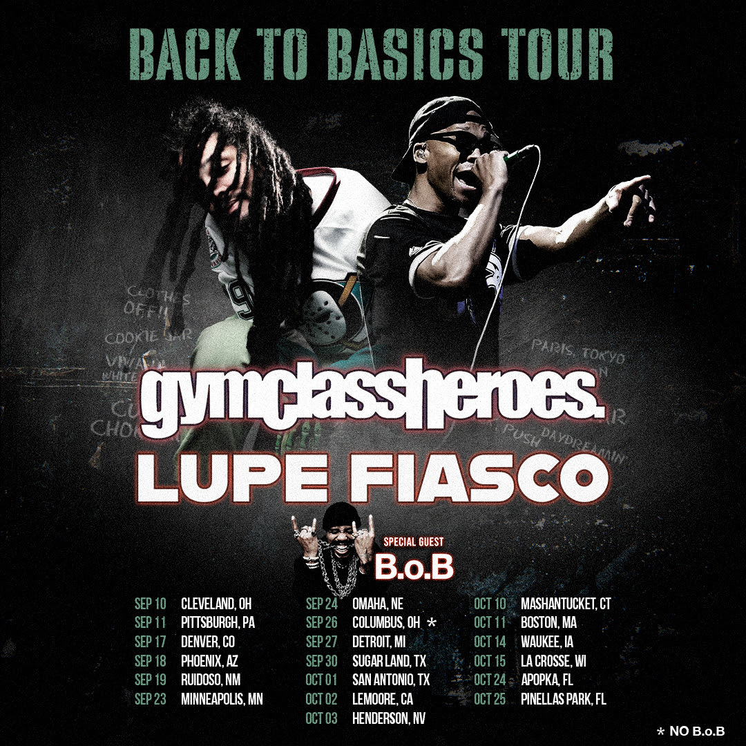 Lupe Fiasco And Gym Class Heroes Unite For 2026 US Tour