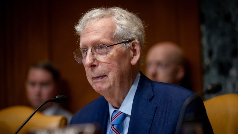 McConnell Still Stuck in Hospital Oops