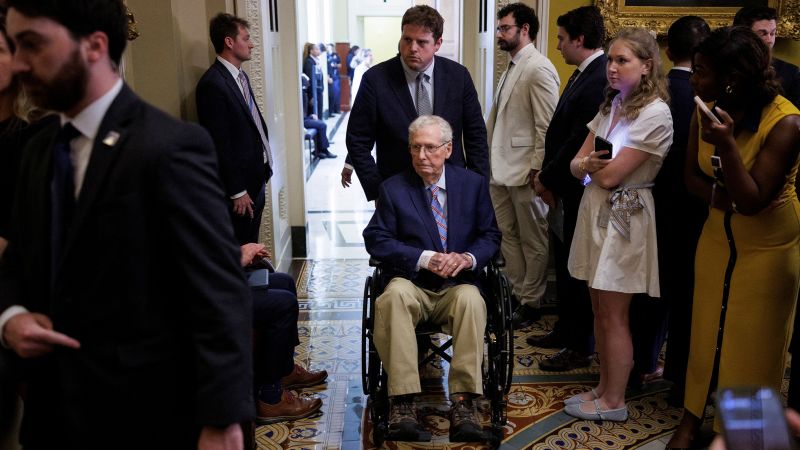 Mitch McConnell's Mysterious Three Week Hospital Stay Remains Unexplained