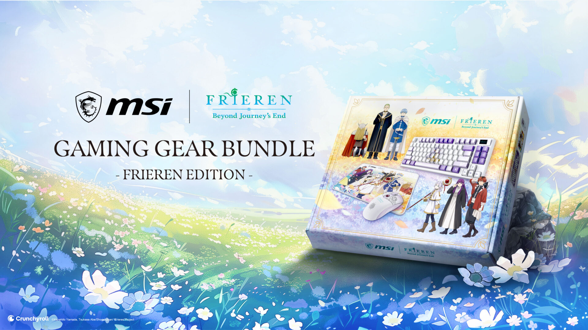 MSI peddles anime themed PC gear to fuel your Frieren fantasies