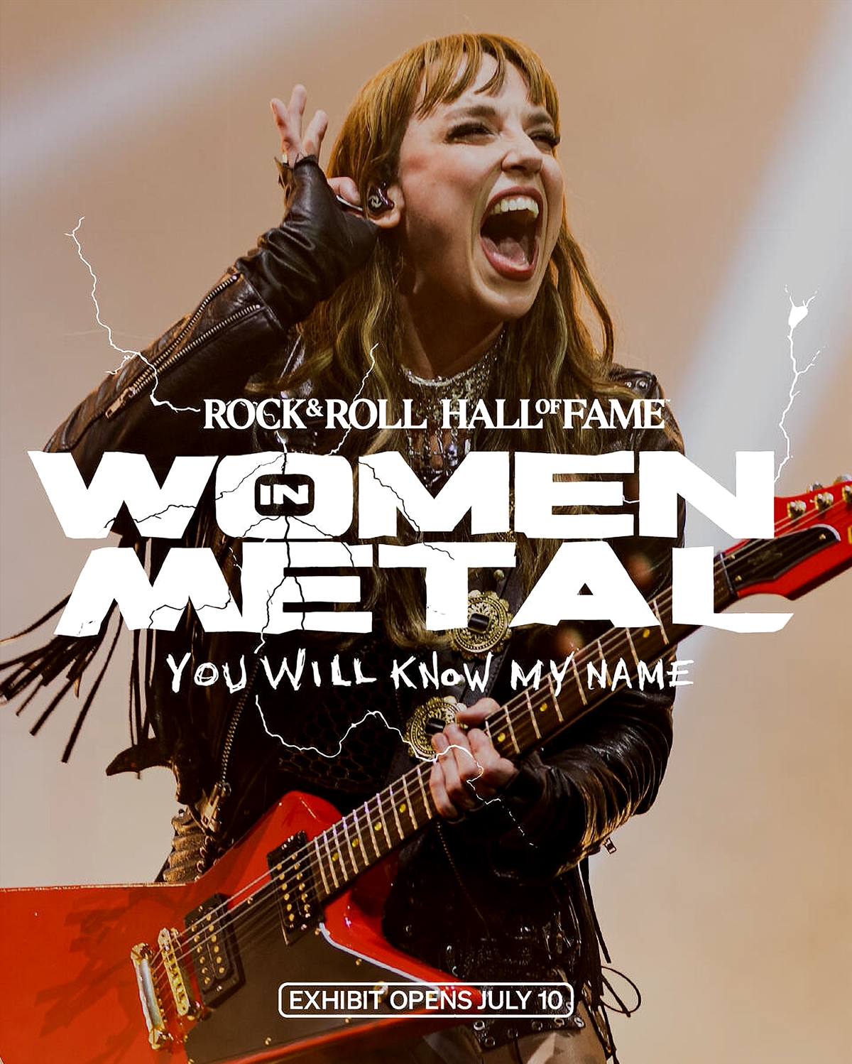 Rock Hall Unveils Women In Metal Exhibit With Lzzy Hale Lita Ford