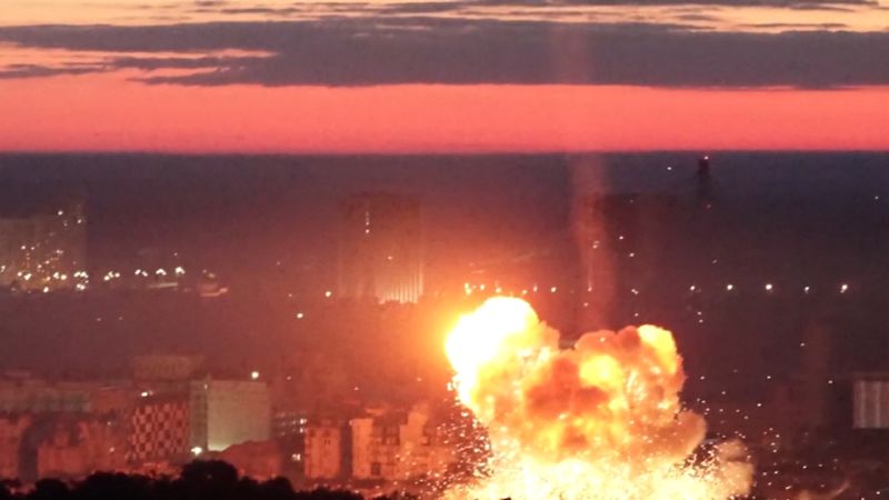 Russians suddenly remember Kyiv is still a thing
