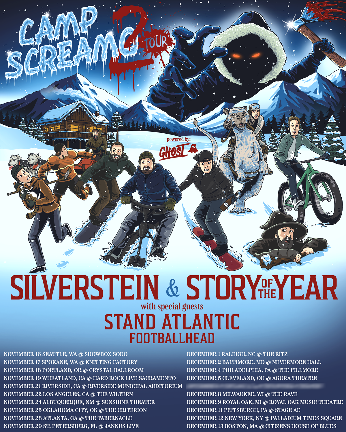 Silverstein And Story Of The Year Unite For Camp Screamo 2