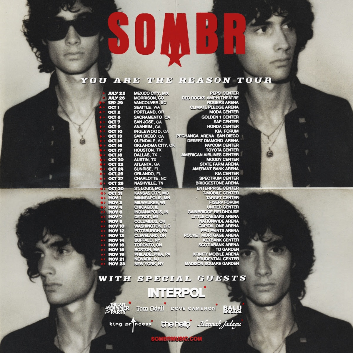 Sombr's You Are the Reason Tour Tickets Still Available Last Minute