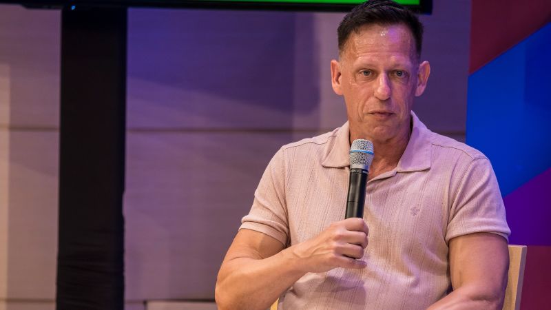 Thiel Claims Pope moonlighting for Chinese Communists apparently
