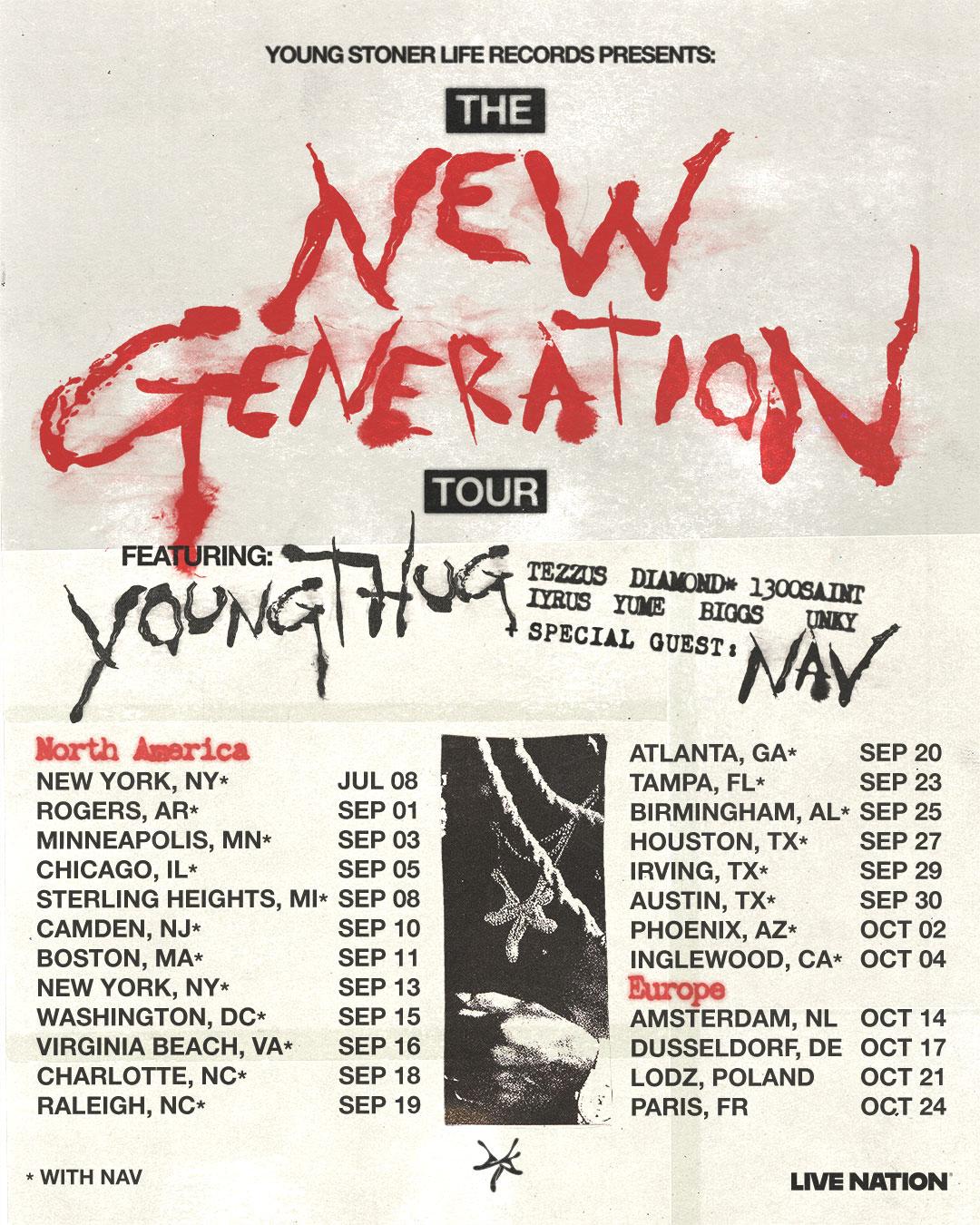 Thug Unveils The New Generation Tour Dates Coming Soon
