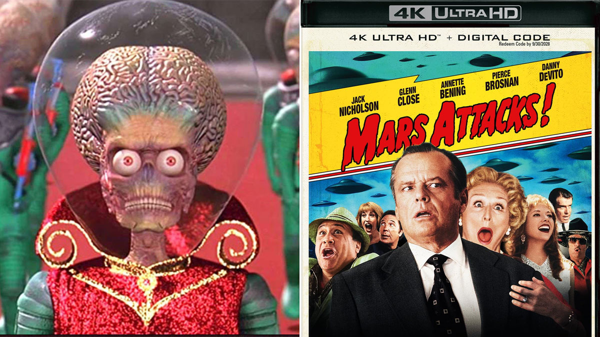 Tim Burton's Mars Attacks Hits 4K Ultra HD