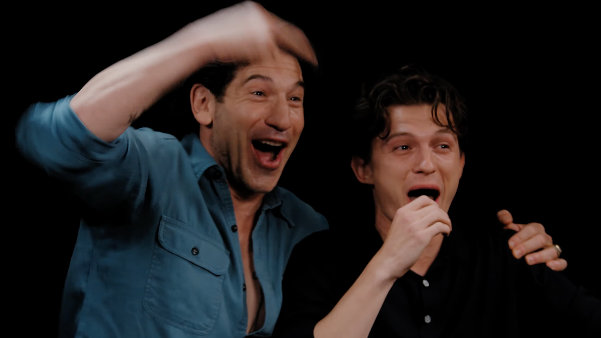 Tom Holland Throws Up on Hot Ones Show