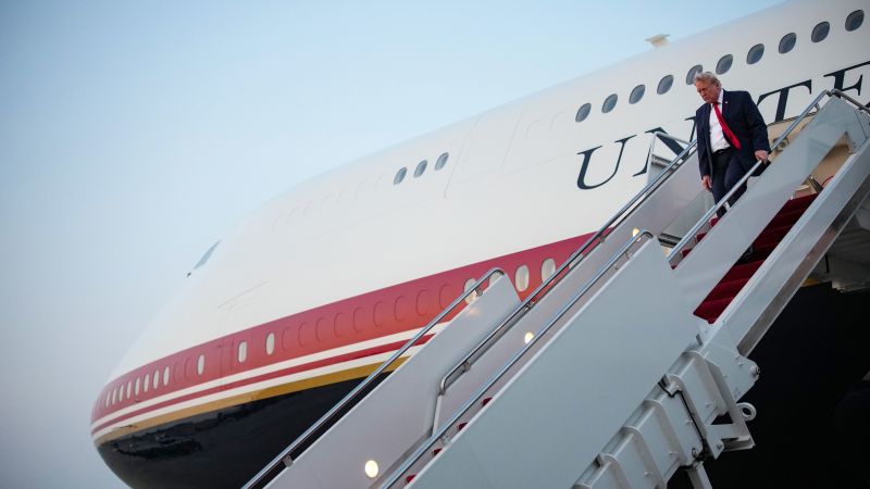 Trump Gets New Jet Because Who Needs Roads Anyway