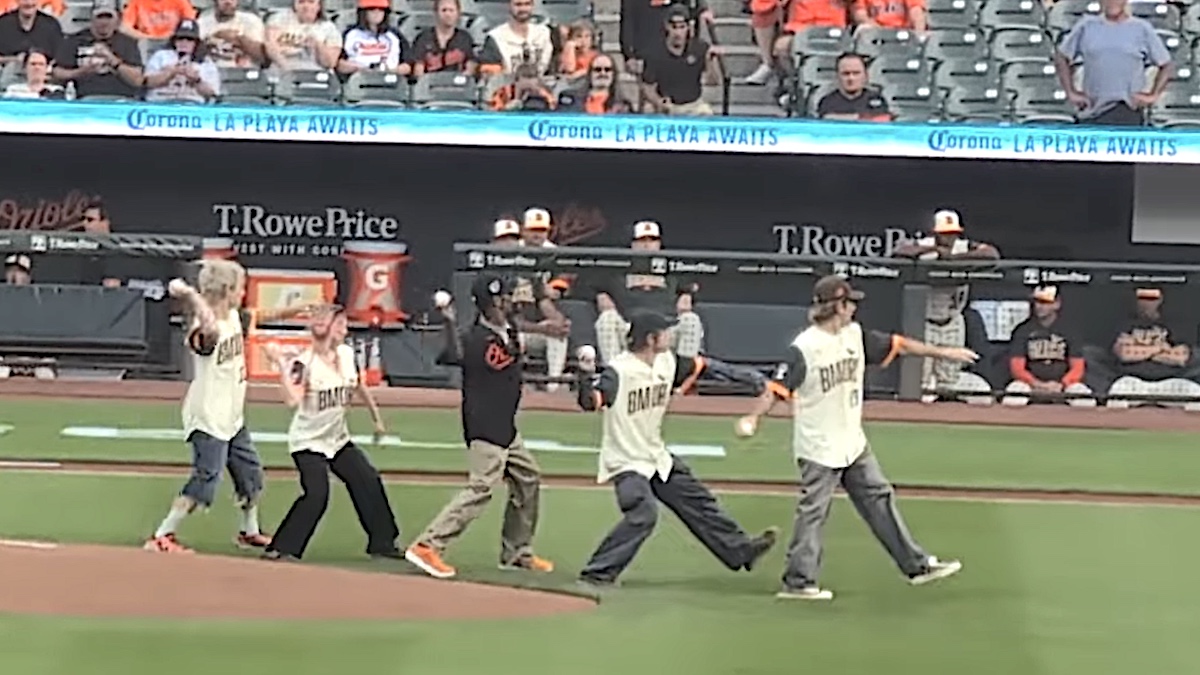 Turnstile Rocks Baltimore Orioles Game In Pre-Game Concert Appearance