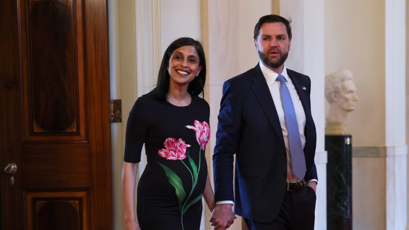 Vice President Delighted by Usha Vance's New Baby PR Opportunity