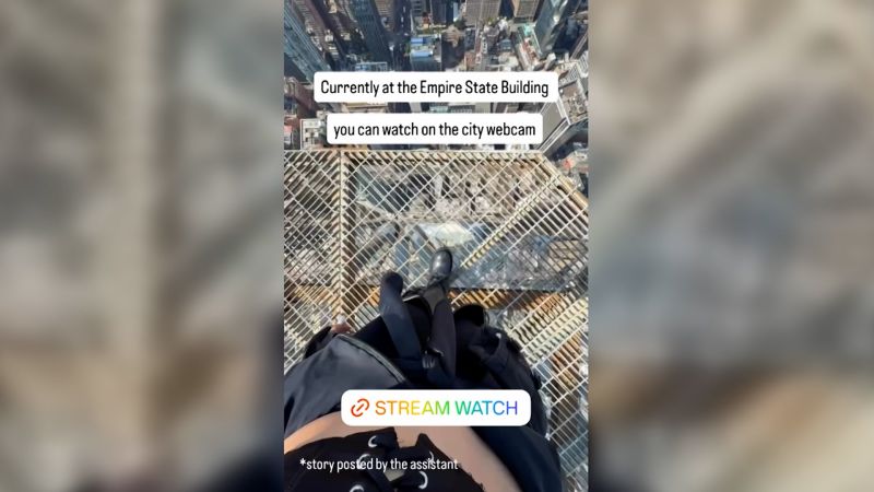 You won't believe who just conquered the Empire State Building