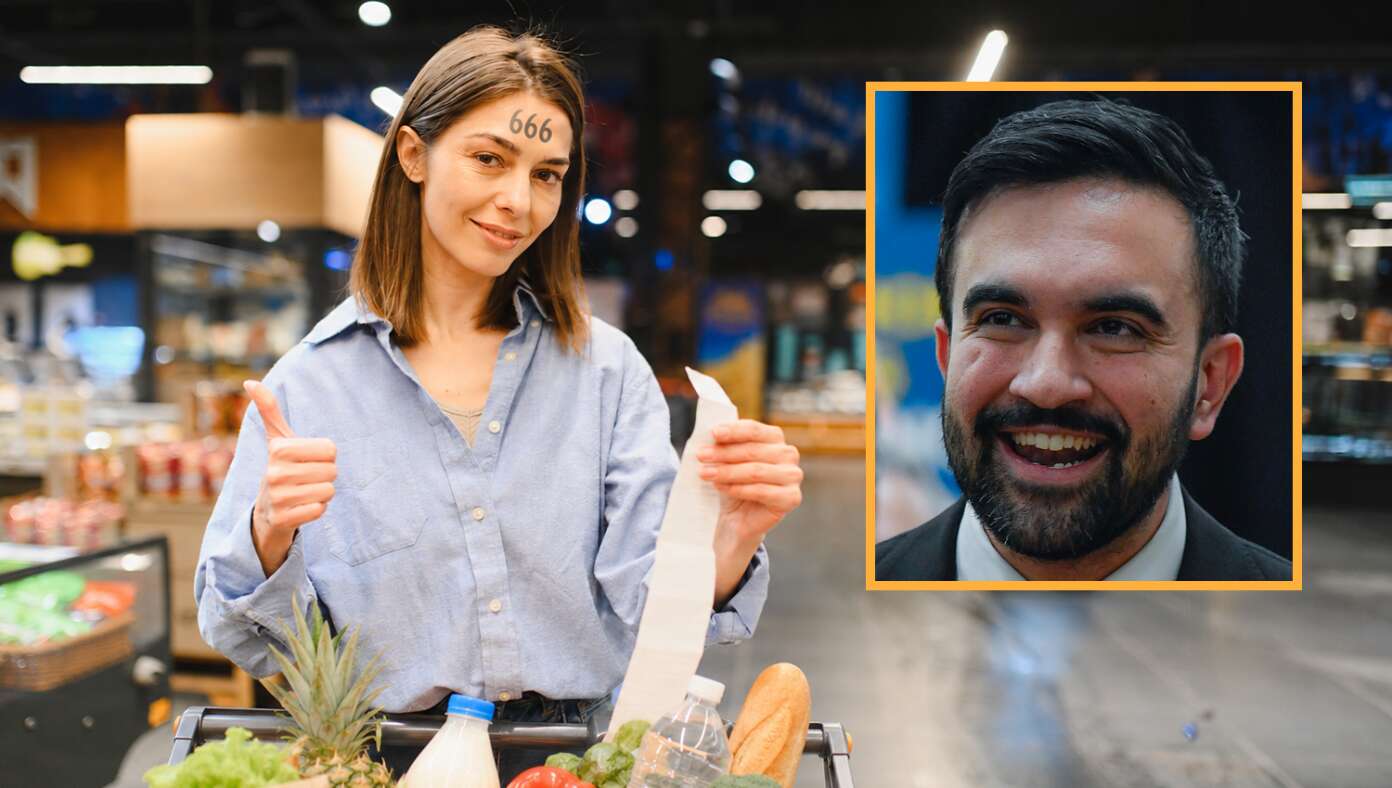 Government Run Stores To Allow Anyone To Buy Groceries As Long As They Have Special Mark On Hand Or Forehead