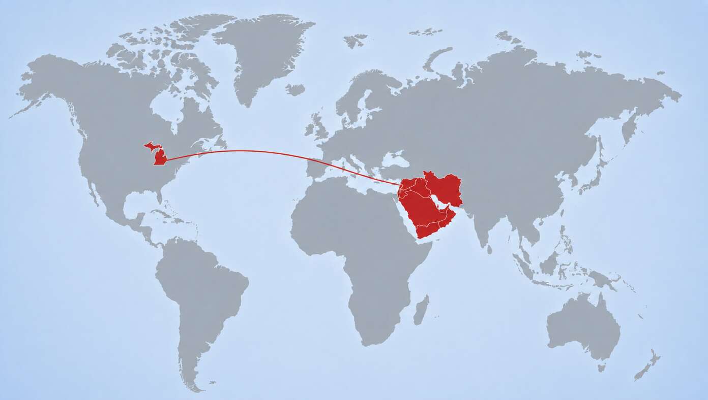 Middle East Expanded To Include Michigan