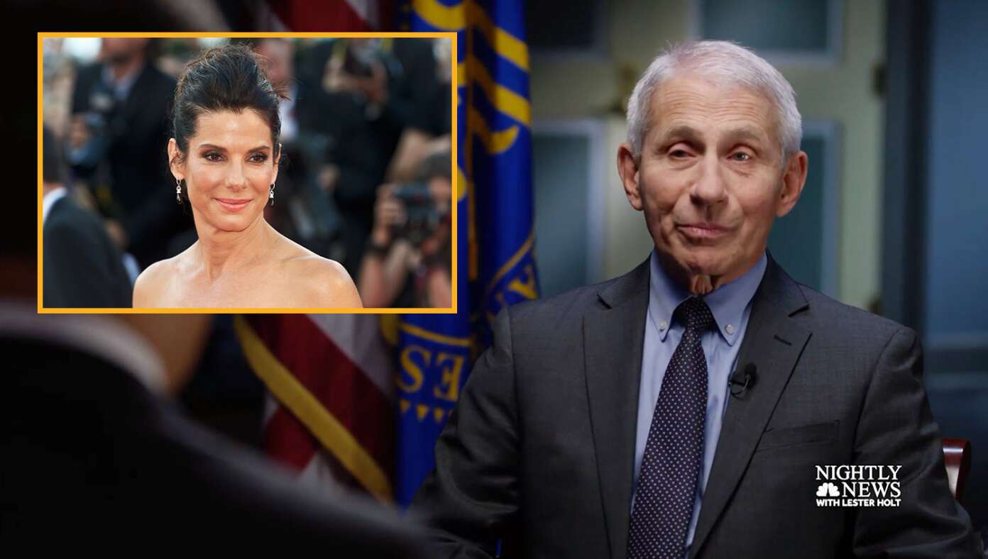 Fauci: 'Lying About Vaccine Miscarriage Risks Necessary So I Could Meet Sandra Bullock'