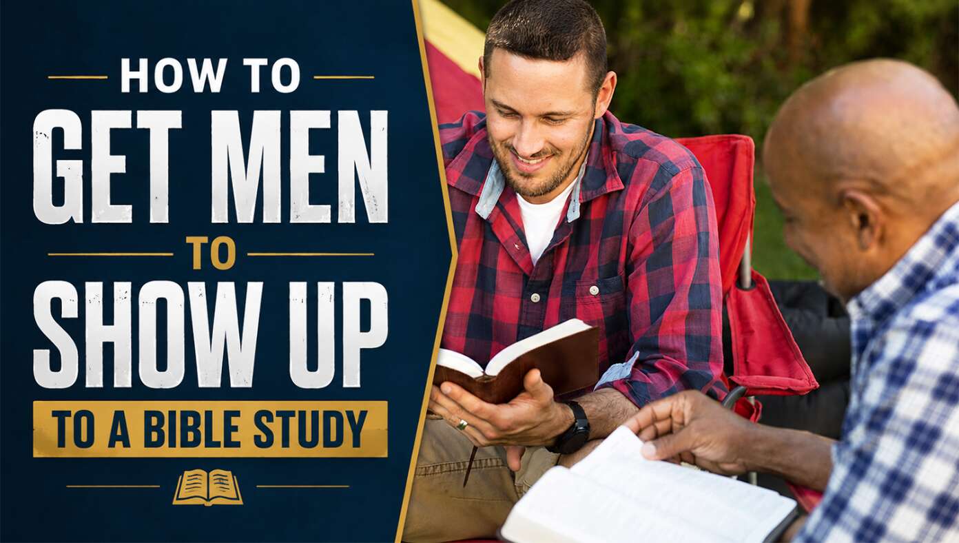 9 Foolproof Ways To Get Men To Show Up To A Bible Study