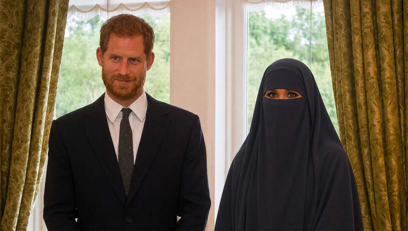 England Welcomes Meghan Markle Back With Mandatory Burqa