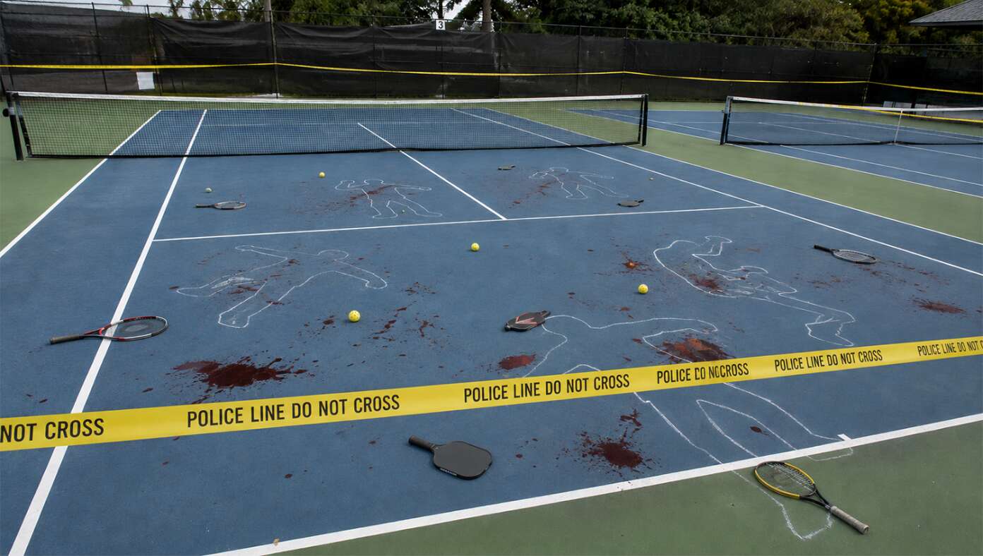 Numerous Casualties At Park In Bloody Turf War Between Tennis Players And Pickleballers