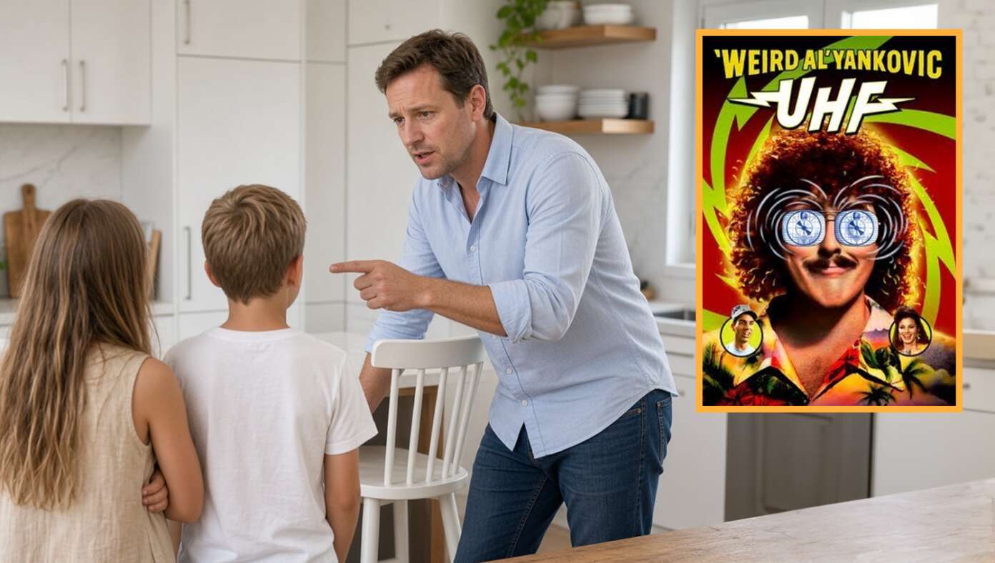 Father Puts Kids Up For Adoption After They Say 'UHF' Isn't Funny