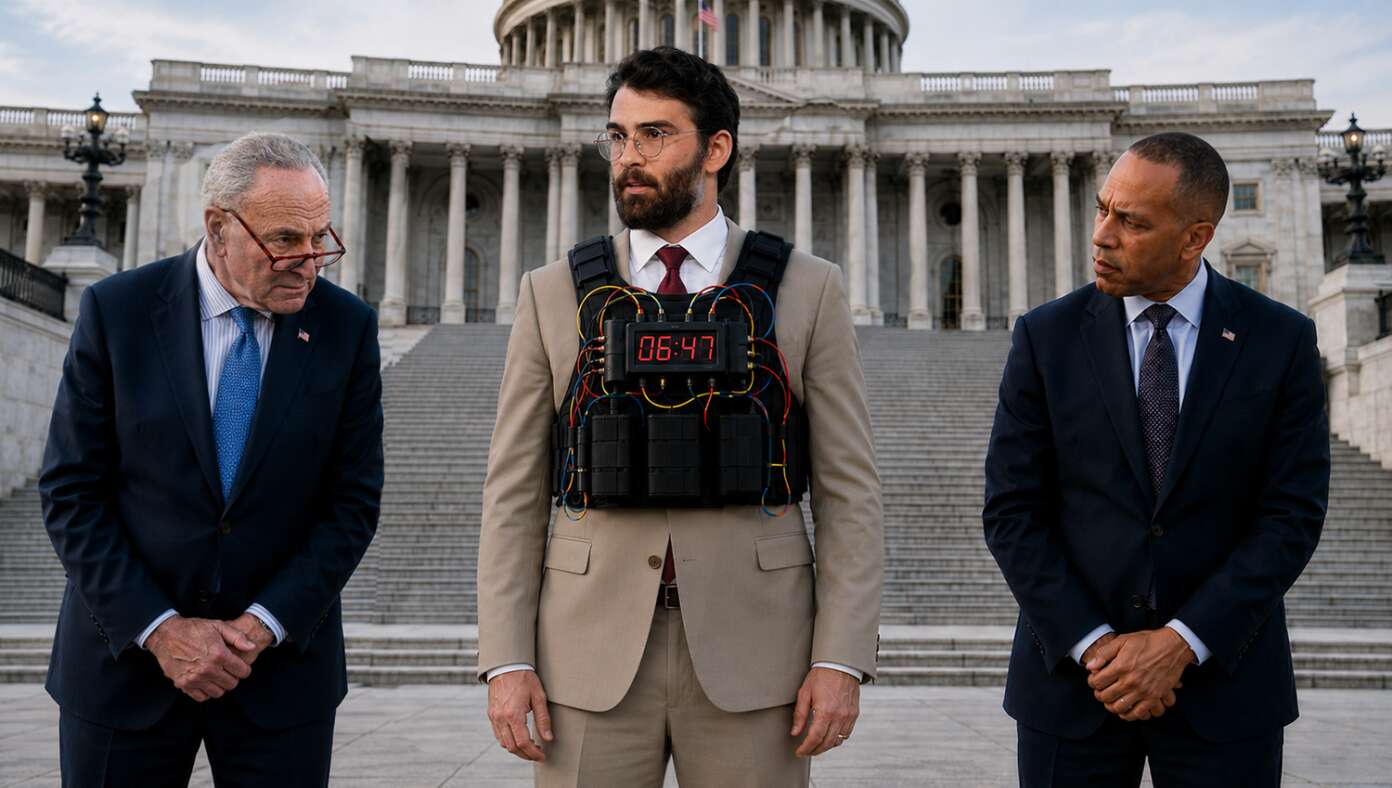 Democrats Distance Themselves From Hasan Piker After Realizing He's Wearing A Suicide Vest