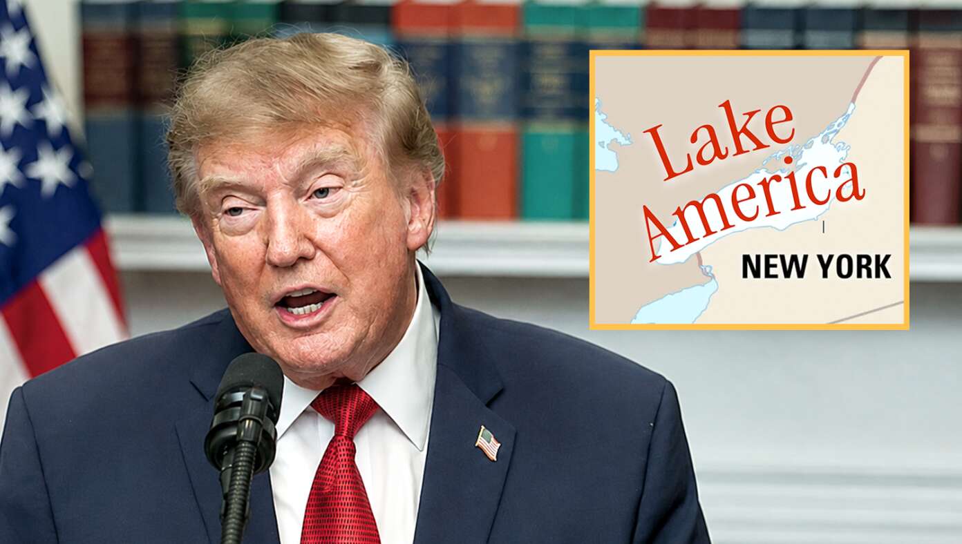 Trump Says Grocery Bills Should Drop After He Renames A Few More Things 'America'