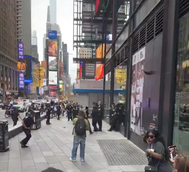 Times Square just got a little less stabby apparently