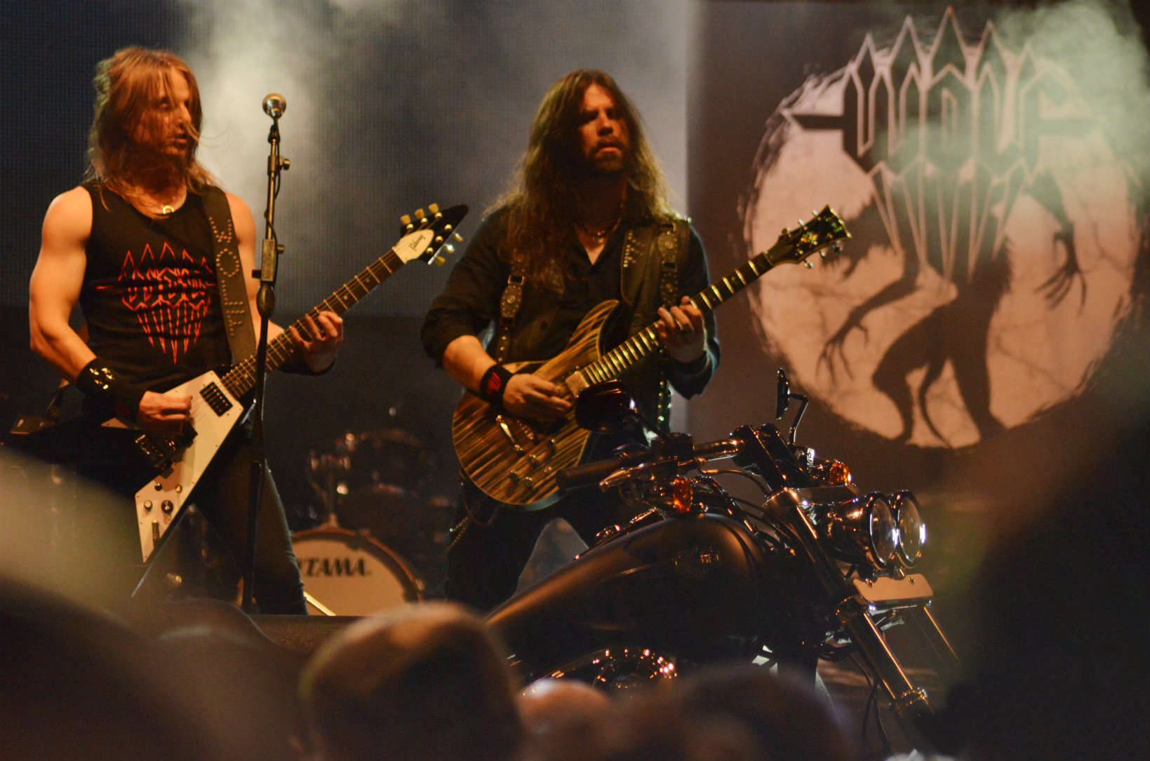 Wolf, the Swedish metal band in Harley Rock Riders Season 3, Bangalore, India (Jim Ankan Deka Photography)
