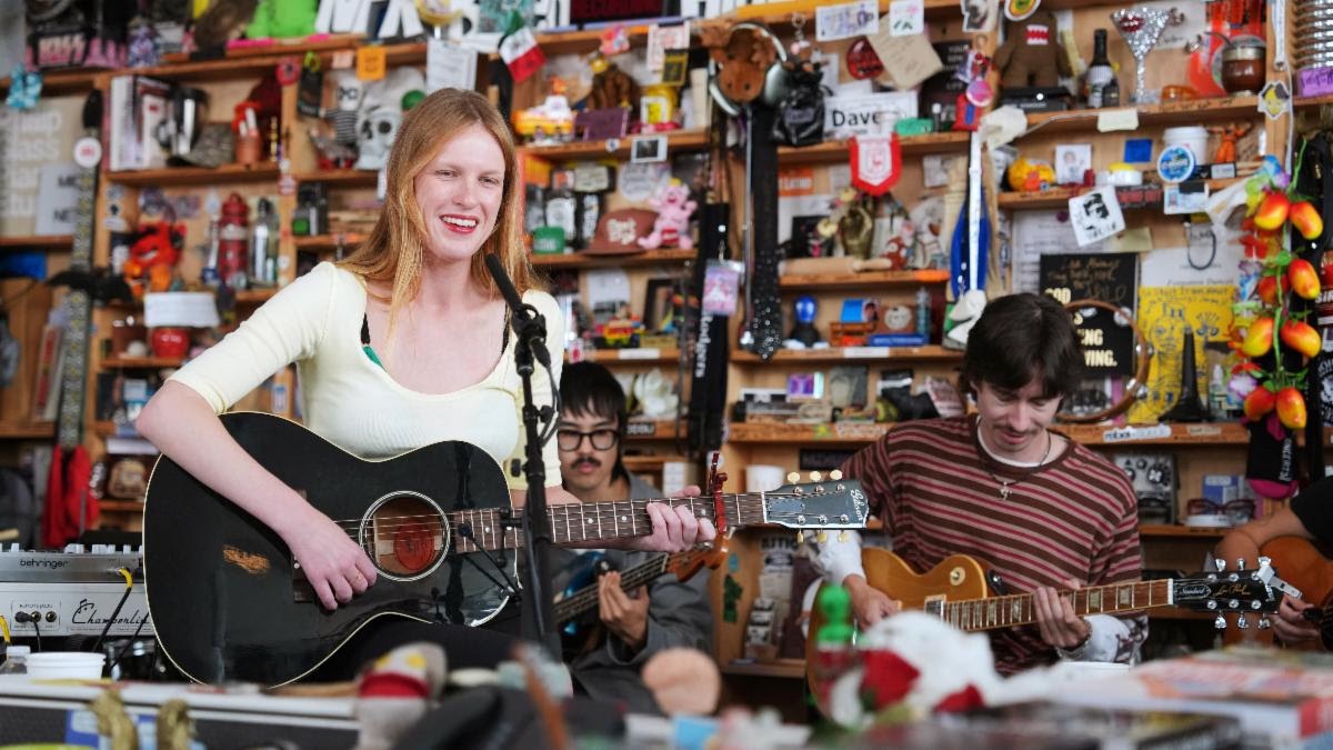 Audrey Hobert Stuns With Debut Tiny Desk Concert Performance