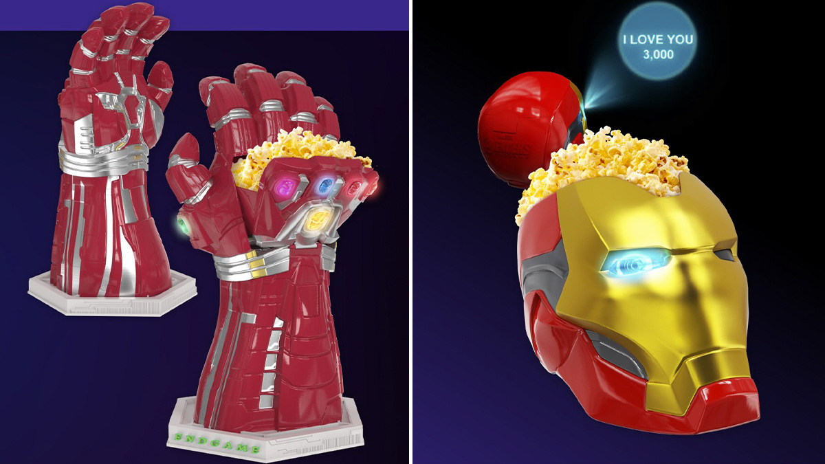 Avengers Endgame ReRelease Gets Cool New Popcorn Buckets