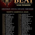 BEAT Supergroup Tours Fall 2026 With King Crimson Classics