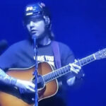 Billy Strings Rocks Helmet Onstage After Onstage Incident
