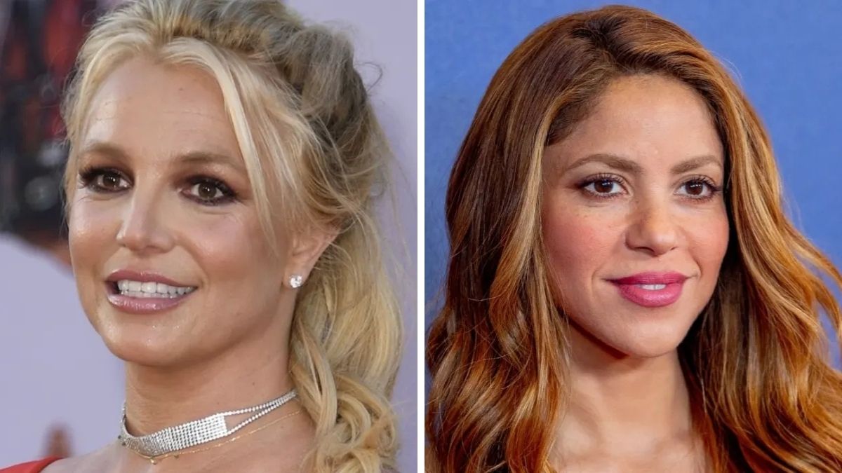 Britney Spears Bonds With Shakira In Los Angeles