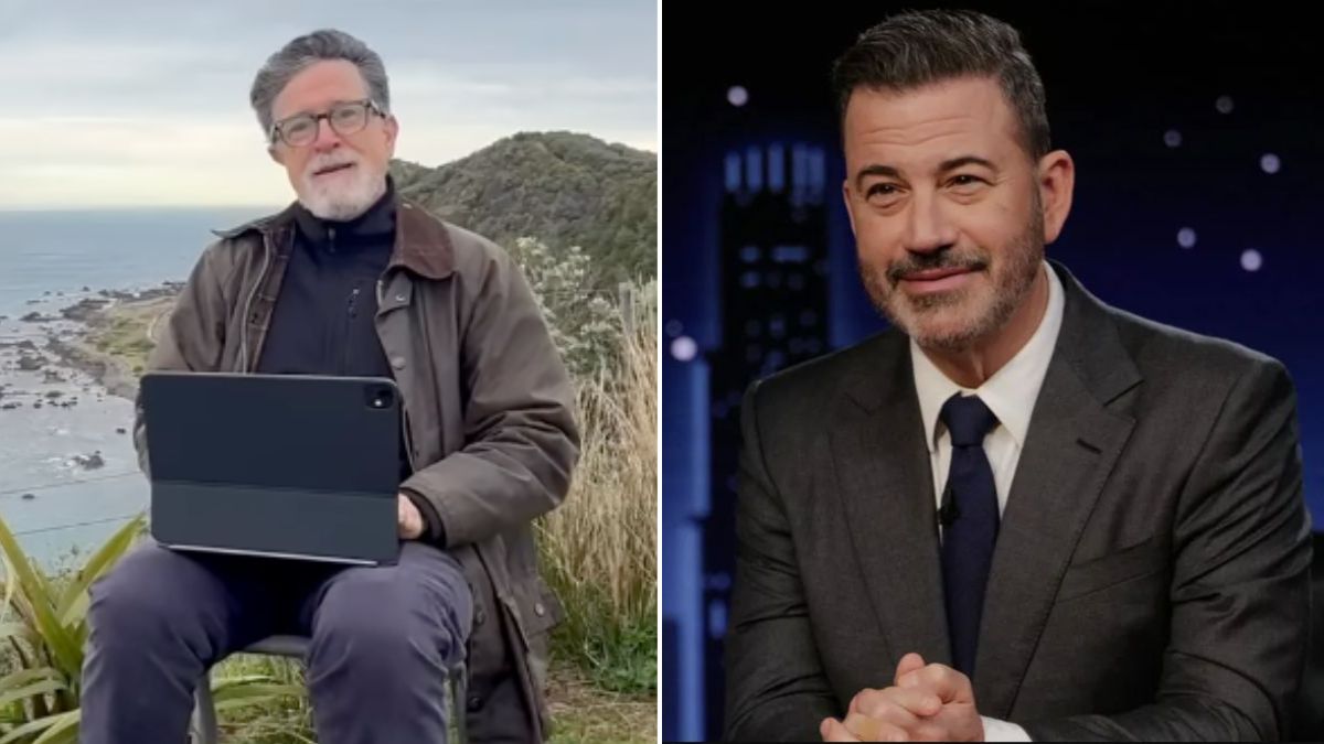 Colbert Backs Kimmel for Emmy in Surprise Endorsement