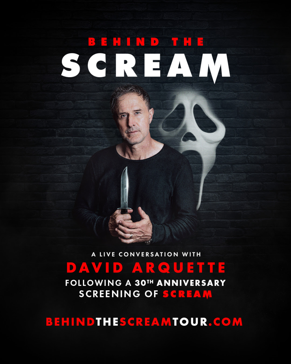 David Arquette Hits Road for Scream 30th Anniversary Screenings
