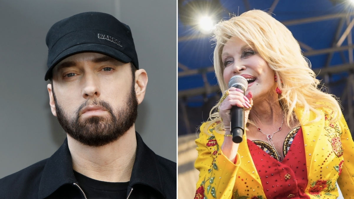 Eminem Salutes Dolly Parton as Music Superstar