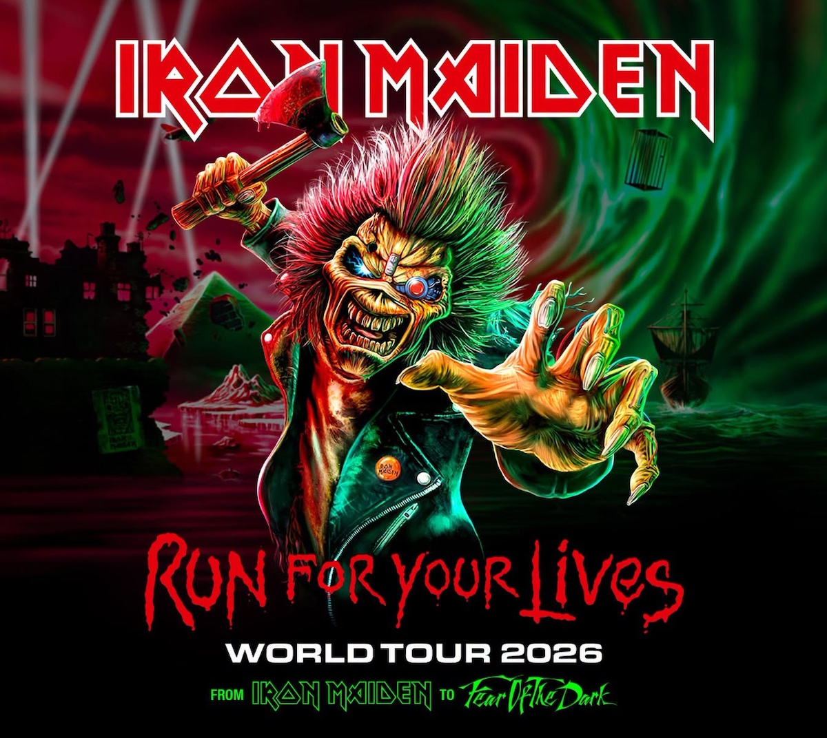 Iron Maiden Announces 2026 North American Tour Ticket Availability