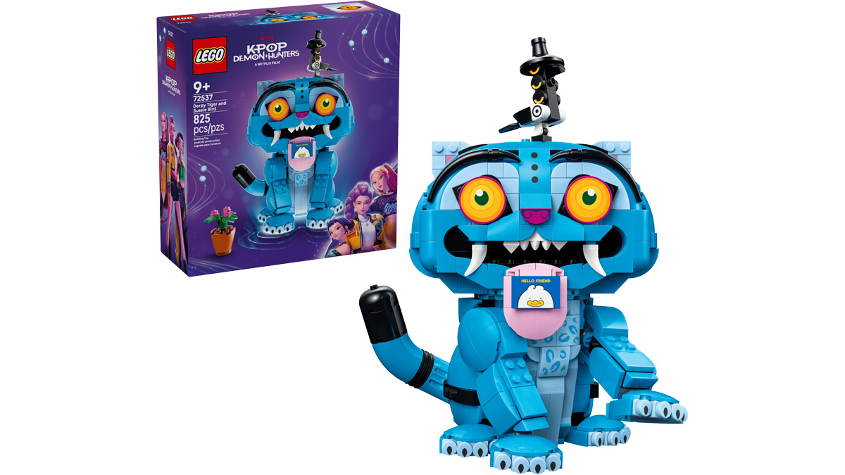 LEGO Unveils KPop Demon Hunters Set Featuring Derpy Tiger Sussie Bird