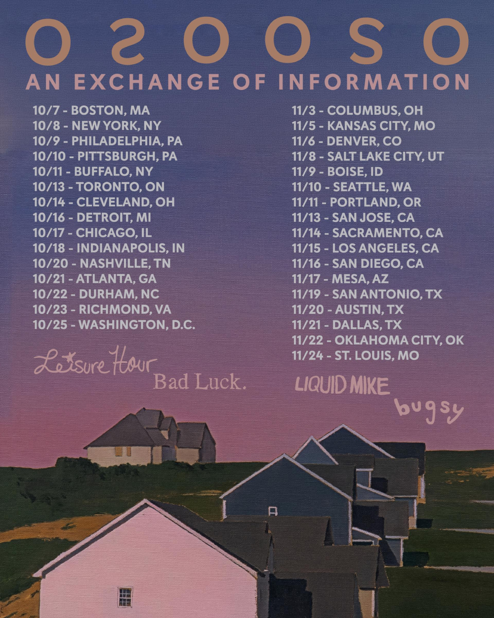 Oso Oso Sets Fall 2026 North American Tour Dates