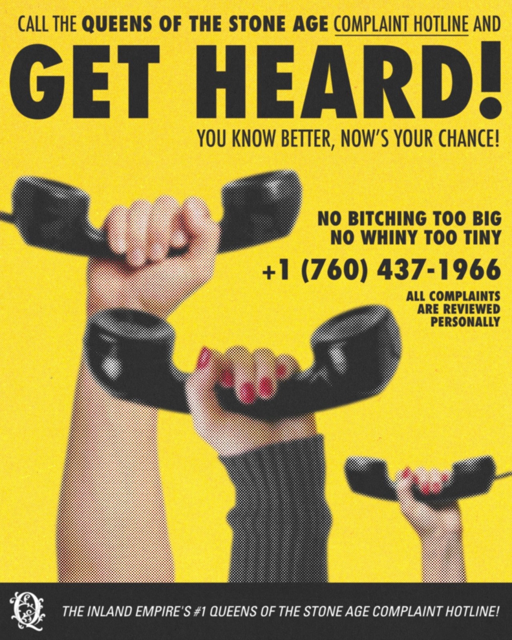 Queens of the Stone Age Launch Complaint Hotline