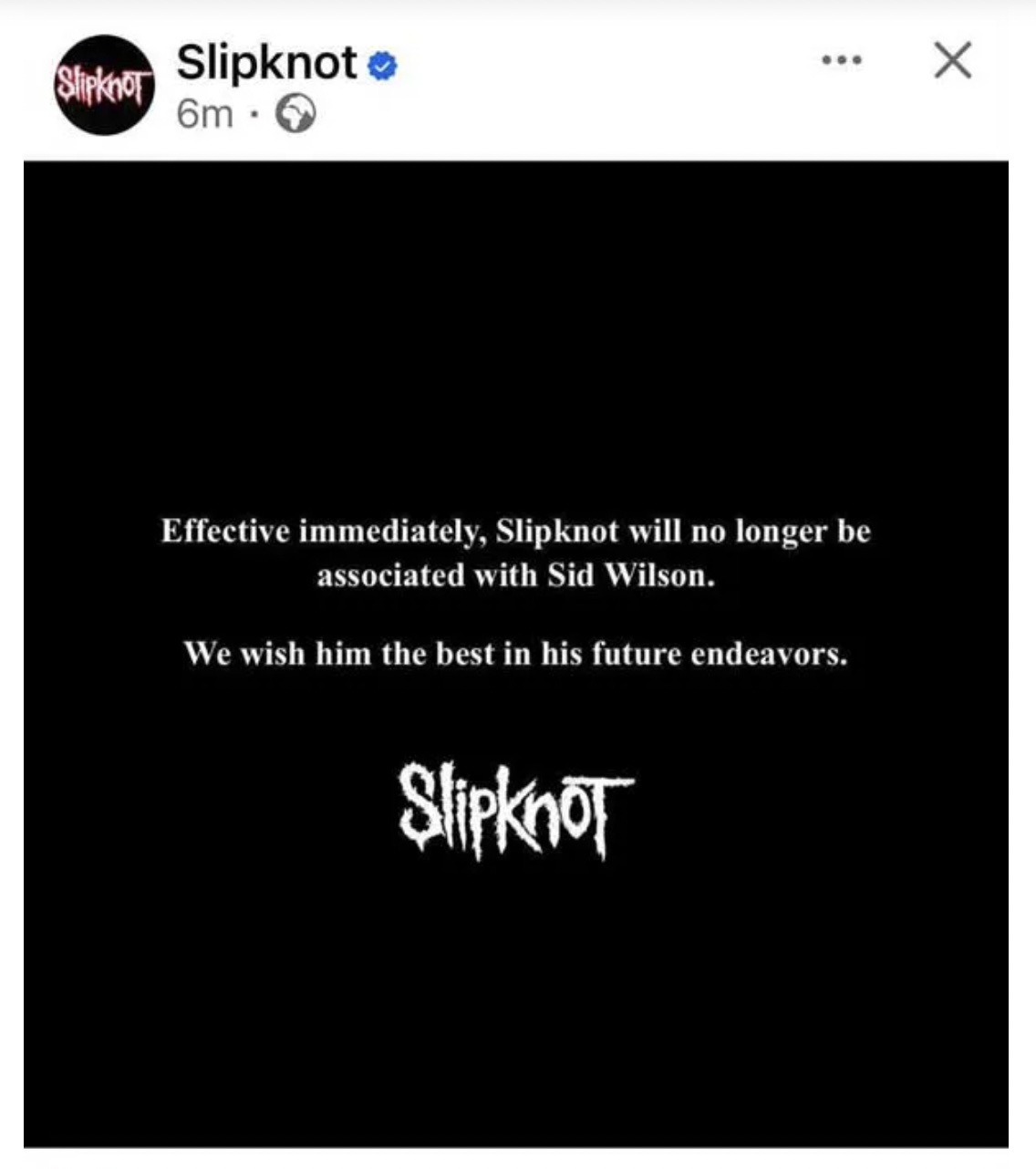 Slipknot Cuts Ties with Longtime Member Sid Wilson