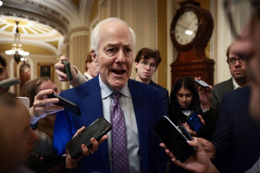 Todd Blanche's generous gifts to Cornyn and Tillis somehow have holes