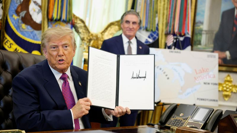 Trump Resurrects Lake America Because That Worked So Well Last Time