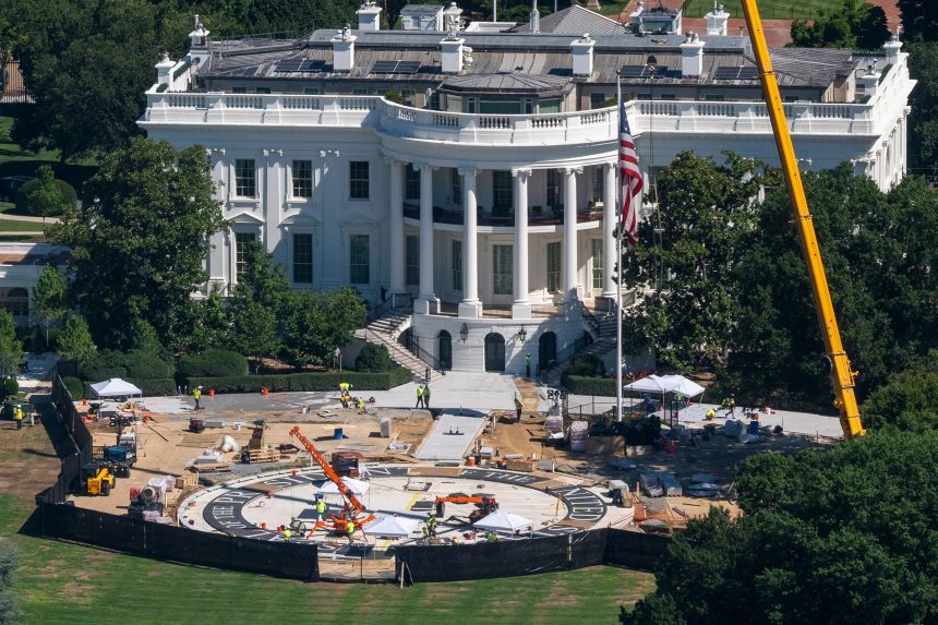 White House Helipad Gets Downgraded to Drone Landing Strip