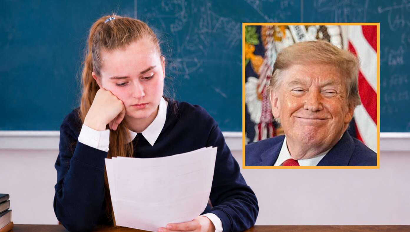 Unlucky: 6th Grader Flunks Geography After Trump Renames Everything In Middle Of Exam